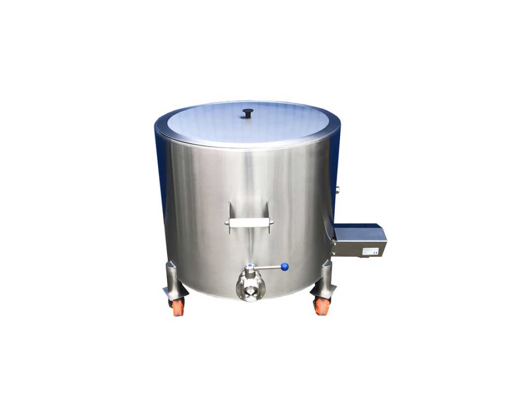 200L elektrisch beheizter Behälter auf Rollen